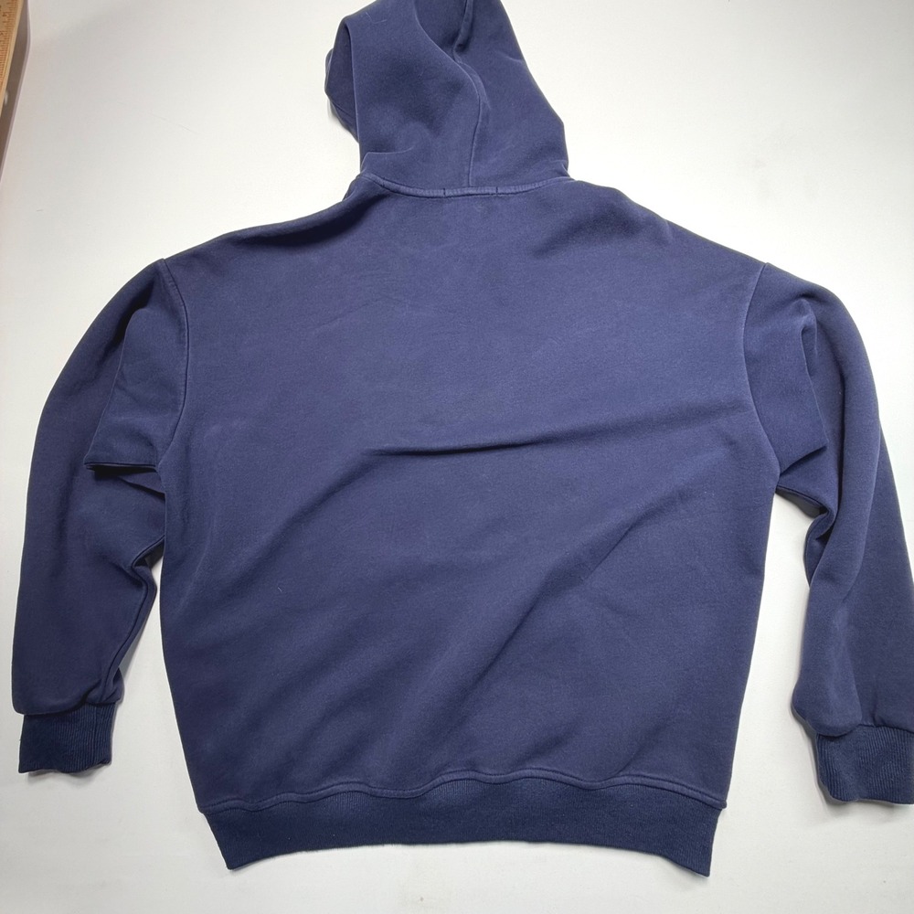 AElfric Eden Dog Hoodie Blue XS Graphic Pullover Streetwear - Picture 8 of 10